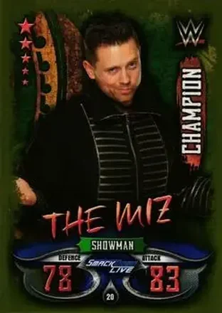 2018 Topps India Slam Attax WWE Live #20 - The Miz