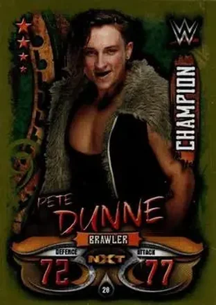 2018 Topps India Slam Attax WWE Live #28 - Pete Dunne