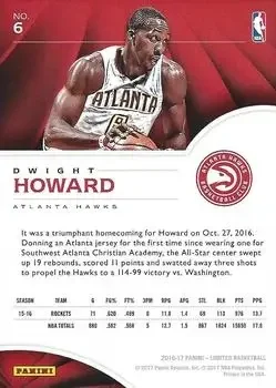 Back of Dwight Howard