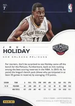 Back of Jrue Holiday