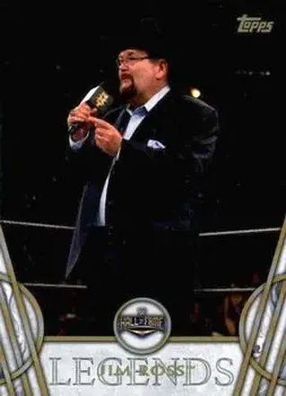 2018 Topps Legends of WWE #25 - Jim Ross