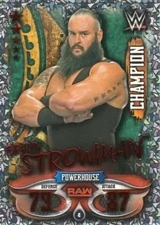 2018 Topps Slam Attax WWE Live #4 - Braun Strowman
