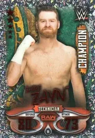 2018 Topps Slam Attax WWE Live #11 - Sami Zayn