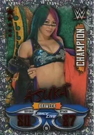 2018 Topps Slam Attax WWE Live #15 - Asuka