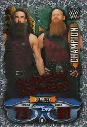 2018 Topps Slam Attax WWE Live #16 - Bludgeon Brothers