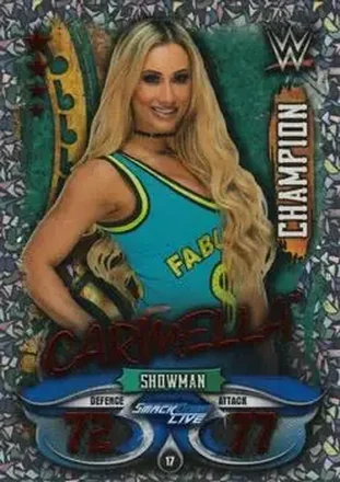 2018 Topps Slam Attax WWE Live #17 - Carmella