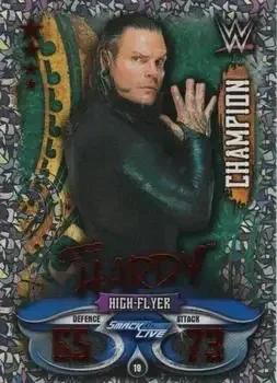 2018 Topps Slam Attax WWE Live feature card