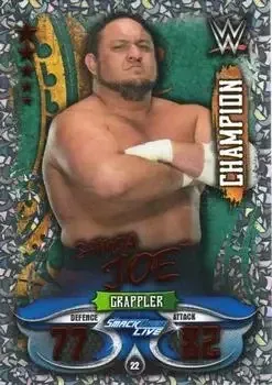2018 Topps Slam Attax WWE Live feature card