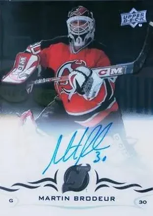2018-19 Upper Deck Clear Cut #CC-MB - Martin Brodeur - New Jersey Devils