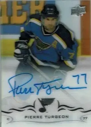 2018-19 Upper Deck Clear Cut #CC-PT - Pierre Turgeon - St. Louis Blues