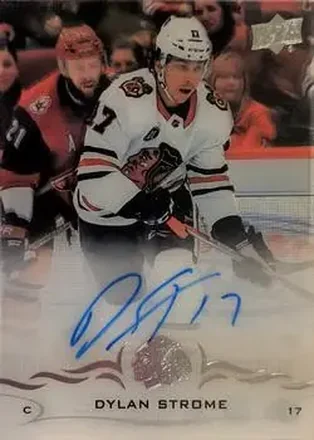 2018-19 Upper Deck Clear Cut #CC-ST - Dylan Strome - Chicago Blackhawks