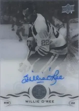 2018-19 Upper Deck Clear Cut #CC-WO - Willie O'Ree - Boston Bruins