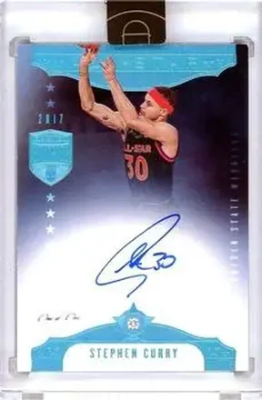 2019-20 Panini Eminence - All-Star Diamond Signatures Platinum #AS-SC3 - Stephen Curry - Golden State Warriors