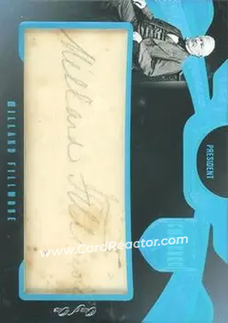 2019-20 Panini Eminence - Cut Signatures #CS-MFM - Millard Filmore - Front
