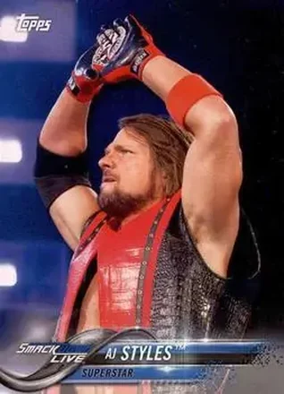 2018 Topps WWE #2 - AJ Styles