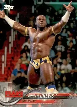 2018 Topps WWE #8 - Apollo Crews