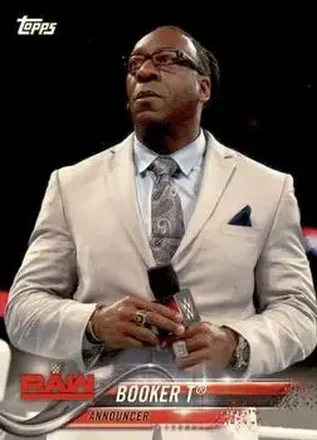 2018 Topps WWE #16 - Booker T