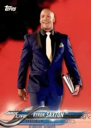2018 Topps WWE #19 - Byron Saxton