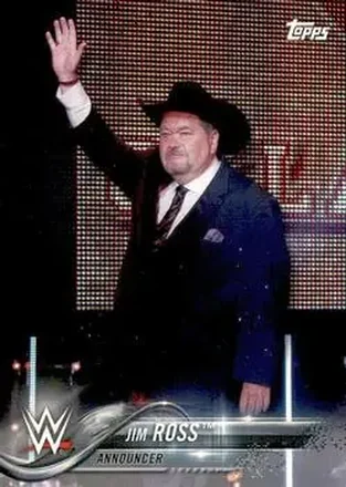 2018 Topps WWE #40 - Jim Ross