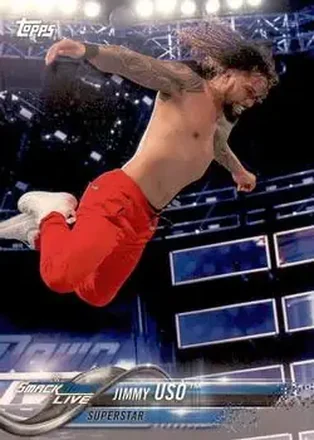 2018 Topps WWE #41 - Jimmy Uso