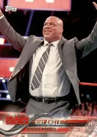2018 Topps WWE #49 - Kurt Angle