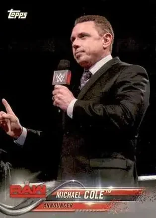 2018 Topps WWE #57 - Michael Cole