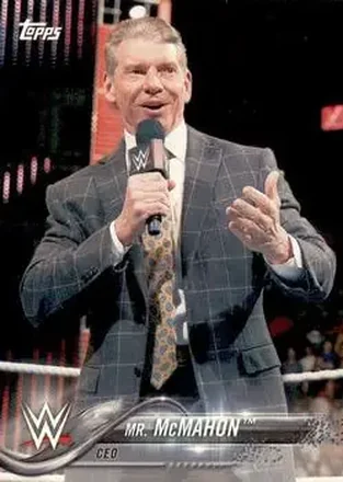 2018 Topps WWE #63 - Mr. McMahon