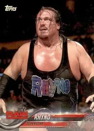 2018 Topps WWE #77 - Rhino