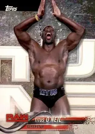 2018 Topps WWE #89 - Titus O'Neil