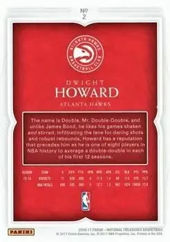 Back of Dwight Howard