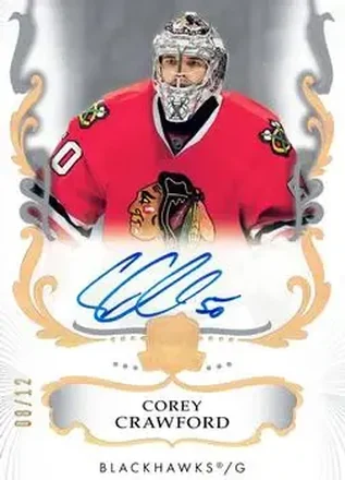2023-24 Upper Deck The Cup - Gold Spectrum Foil #49 - Corey Crawford - Chicago Blackhawks