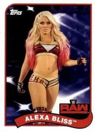 2018 Topps WWE Heritage #3 - Alexa Bliss