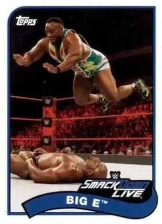 2018 Topps WWE Heritage #12 - Big E