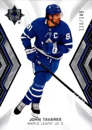 2021-22 Upper Deck Ultimate Collection #70 - John Tavares - Toronto Maple Leafs