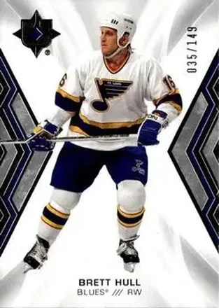 2021-22 Upper Deck Ultimate Collection #92 - Brett Hull - St. Louis Blues