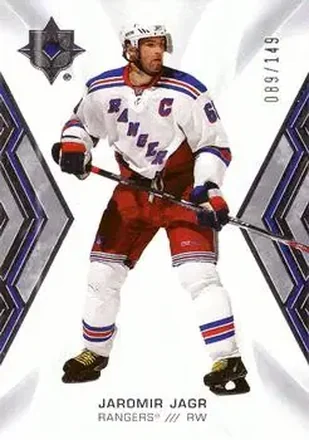 2021-22 Upper Deck Ultimate Collection #93 - Jaromir Jagr - New York Rangers