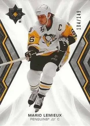 2021-22 Upper Deck Ultimate Collection #100 - Mario Lemieux - Pittsburgh Penguins