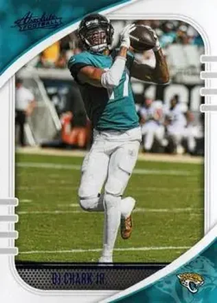 2020 Panini Absolute - Blue #25 - DJ Chark Jr. - Jacksonville Jaguars