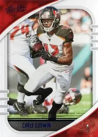 2020 Panini Absolute - Blue #40 - Chris Godwin - Tampa Bay Buccaneers