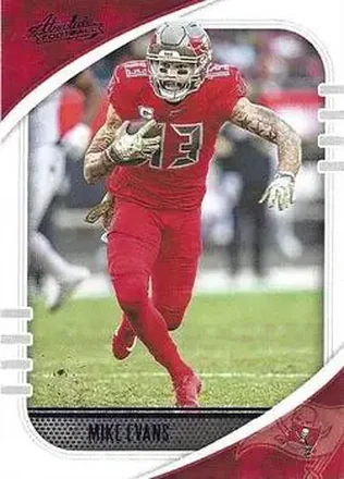 2020 Panini Absolute - Blue #41 - Mike Evans - Tampa Bay Buccaneers