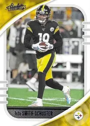 2020 Panini Absolute - Blue #53 - JuJu Smith-Schuster - Pittsburgh Steelers