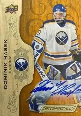 2018-19 Upper Deck Engrained - Autographs #34 - Dominik Hasek - Buffalo Sabres