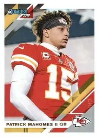 2019 Donruss #1V - Patrick Mahomes II - Kansas City Chiefs