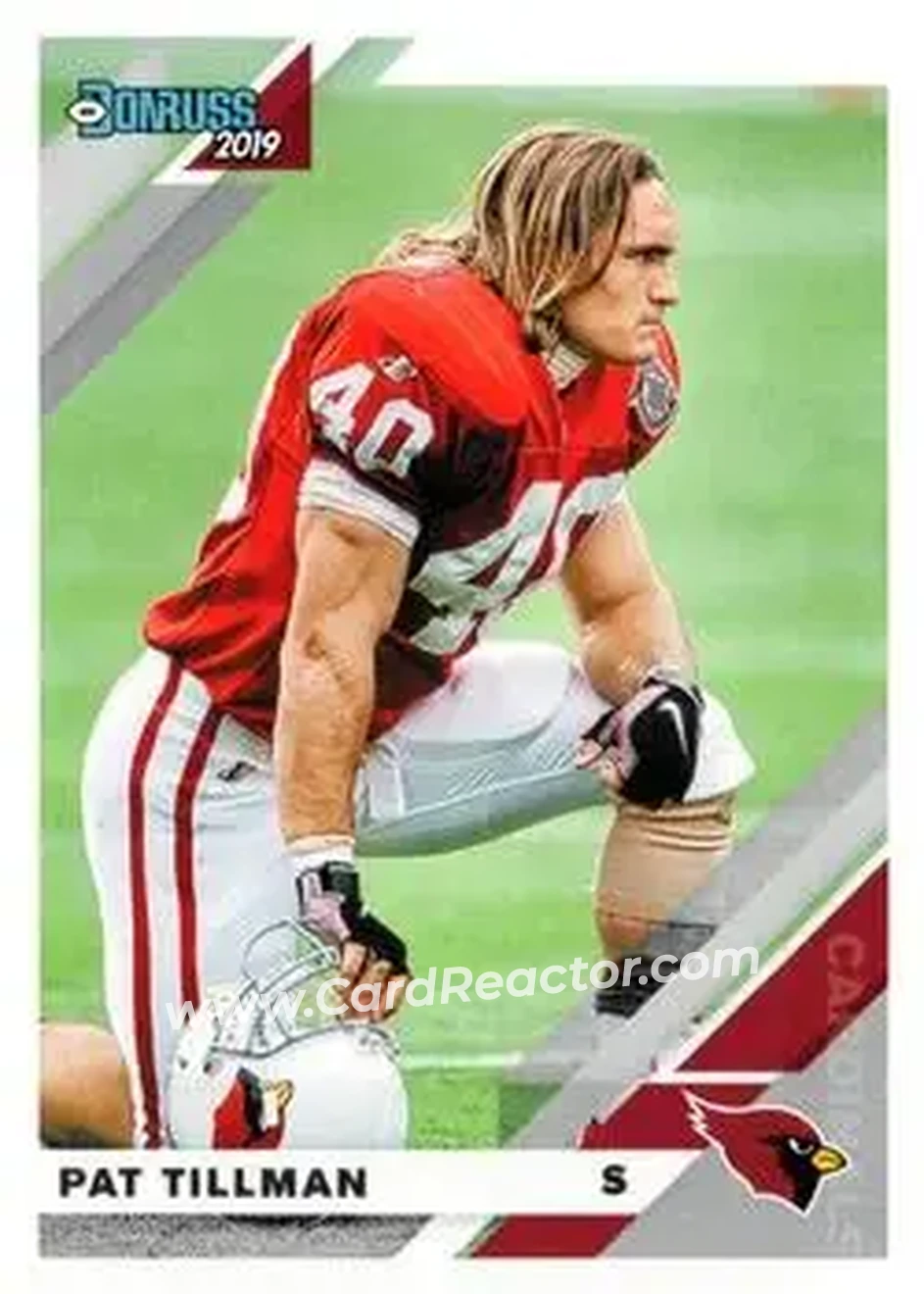 2019 Donruss #16V - Pat Tillman - Arizona Cardinals - Front