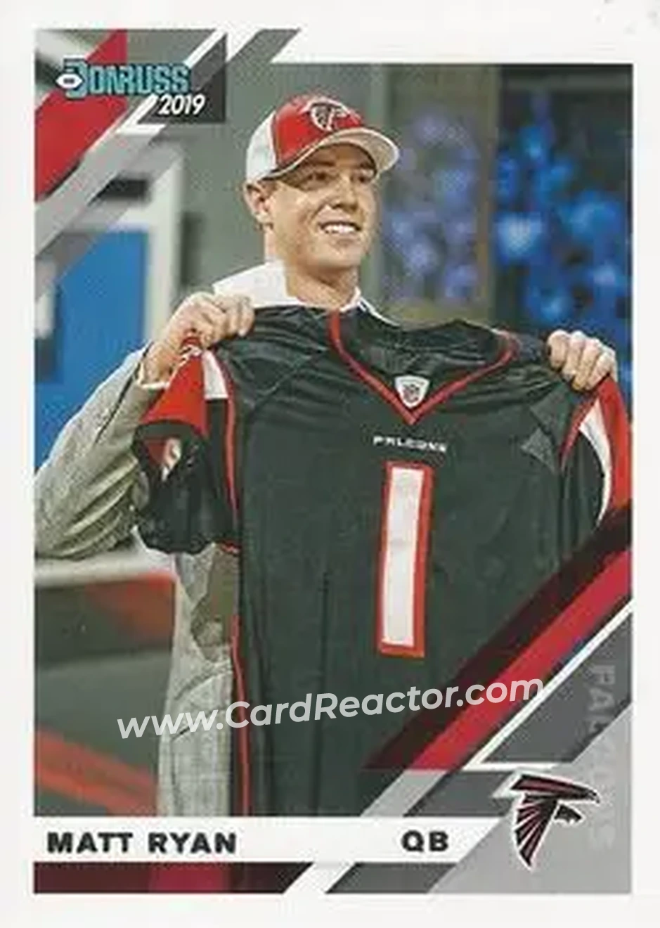 2019 Donruss #17V - Matt Ryan - Atlanta Falcons - Front