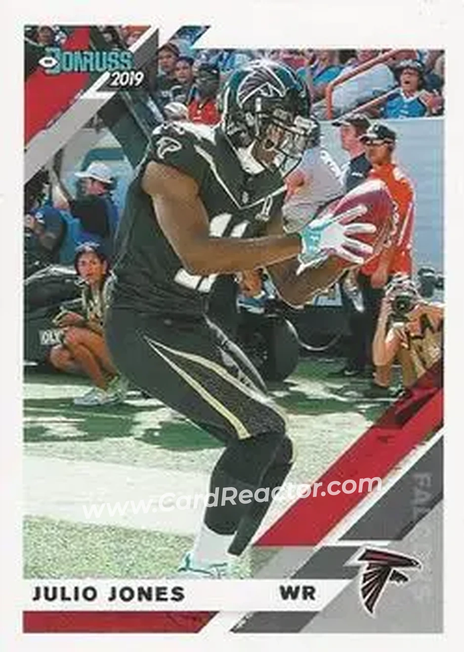 2019 Donruss #19V - Julio Jones - Atlanta Falcons - Front
