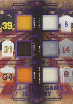 2019 Leaf In the Game Used feature card