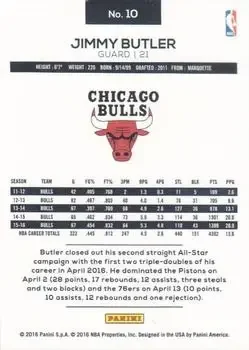 Back of Jimmy Butler