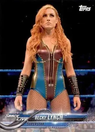2018 Topps WWE Then Now Forever #108 - Becky Lynch