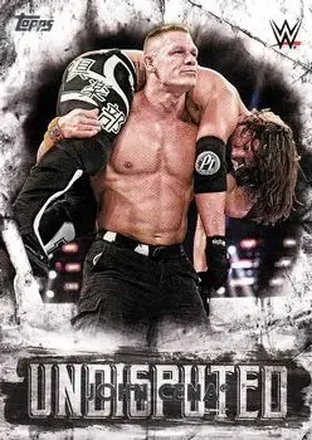 2018 Topps WWE Undisputed #21 - John Cena